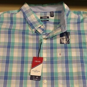 Men's izod NWT size 3XL non iron short sleeve